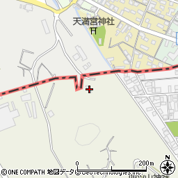 熊本県荒尾市大島656周辺の地図