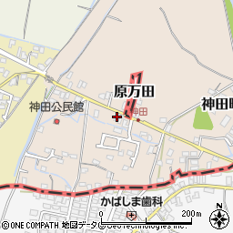 福岡県大牟田市神田町237周辺の地図