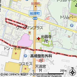 中九州オート販売周辺の地図