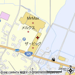 西松屋山鹿店周辺の地図