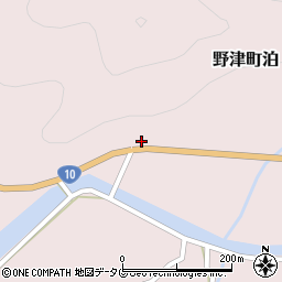 大分県臼杵市野津町大字泊1225周辺の地図