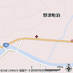 大分県臼杵市野津町大字泊1141周辺の地図