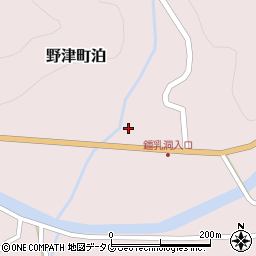 大分県臼杵市野津町大字泊1817周辺の地図