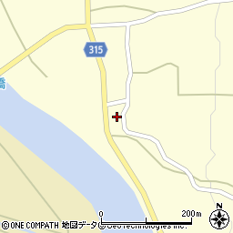 熊本県玉名郡和水町竈門1358周辺の地図