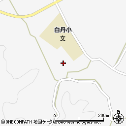 大分県竹田市久住町大字白丹4689-2周辺の地図