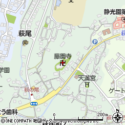 藤園寺周辺の地図