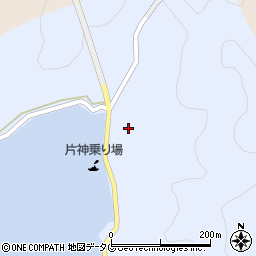 大分県佐伯市片神浦377周辺の地図