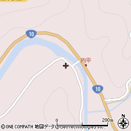 大分県臼杵市野津町大字泊105周辺の地図