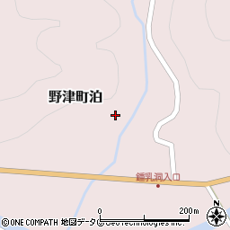 大分県臼杵市野津町大字泊1274周辺の地図