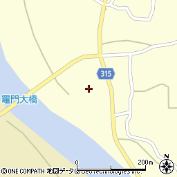 熊本県玉名郡和水町竈門507周辺の地図