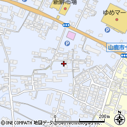 熊本県山鹿市古閑1326-11周辺の地図
