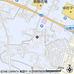 熊本県山鹿市古閑1326-9周辺の地図
