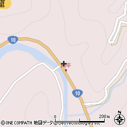 大分県臼杵市野津町大字泊2855-1周辺の地図