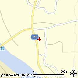 熊本県玉名郡和水町竈門448-1周辺の地図