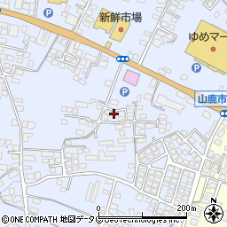 熊本県山鹿市古閑1326周辺の地図
