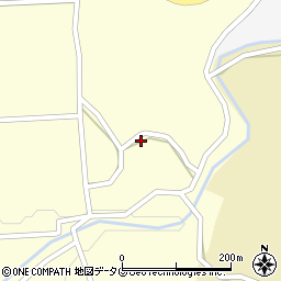 熊本県山鹿市菊鹿町木野2451周辺の地図