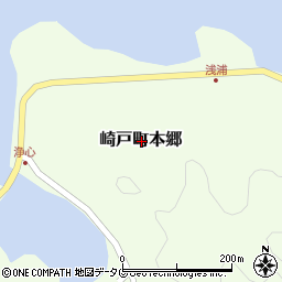 長崎県西海市崎戸町本郷周辺の地図