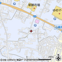 熊本県山鹿市古閑1326-19周辺の地図