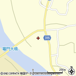 熊本県玉名郡和水町竈門504周辺の地図