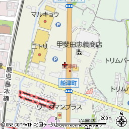 坂口石油店周辺の地図