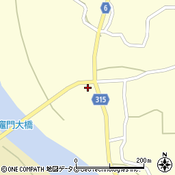 熊本県玉名郡和水町竈門502周辺の地図