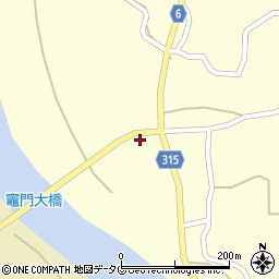熊本県玉名郡和水町竈門503周辺の地図