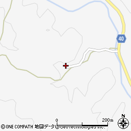 熊本県阿蘇郡産山村山鹿1707周辺の地図