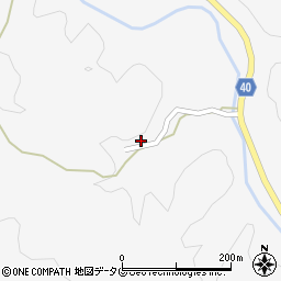 熊本県阿蘇郡産山村山鹿1710周辺の地図