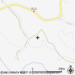 大分県竹田市久住町大字白丹2326周辺の地図