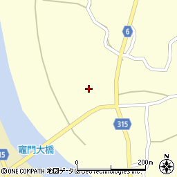 熊本県玉名郡和水町竈門467周辺の地図