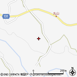 大分県竹田市久住町大字白丹2507周辺の地図