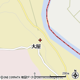 熊本県玉名郡和水町大屋周辺の地図
