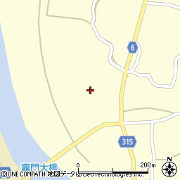 熊本県玉名郡和水町竈門471周辺の地図