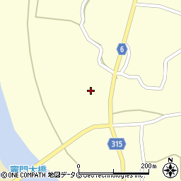 熊本県玉名郡和水町竈門542周辺の地図