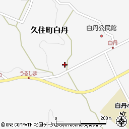 大分県竹田市久住町大字白丹4742周辺の地図