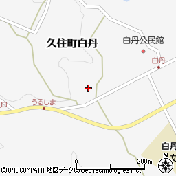 大分県竹田市久住町大字白丹4747周辺の地図