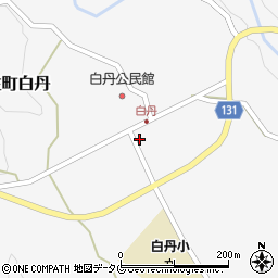 大分県竹田市久住町大字白丹4723周辺の地図