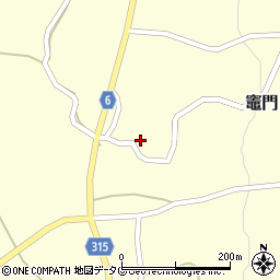 熊本県玉名郡和水町竈門577周辺の地図