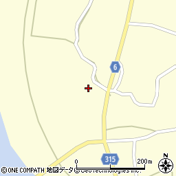 熊本県玉名郡和水町竈門451周辺の地図