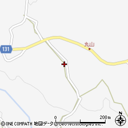 大分県竹田市久住町大字白丹2486周辺の地図
