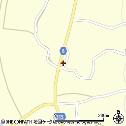 熊本県玉名郡和水町竈門571周辺の地図
