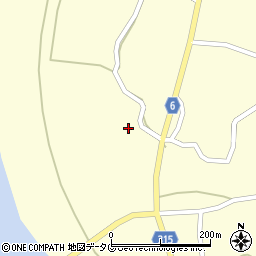 熊本県玉名郡和水町竈門448周辺の地図