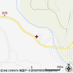 大分県竹田市久住町大字白丹1553周辺の地図