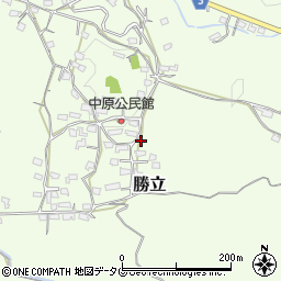福岡県大牟田市勝立875周辺の地図
