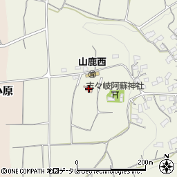 志々岐公民館周辺の地図