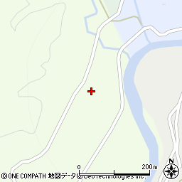 熊本県菊池市七坪周辺の地図