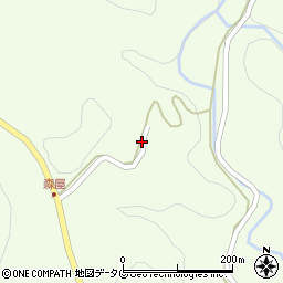 大分県竹田市高伏1366周辺の地図