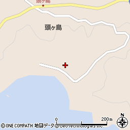 長崎県南松浦郡新上五島町友住郷721周辺の地図