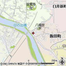 福岡県大牟田市飯田町6周辺の地図