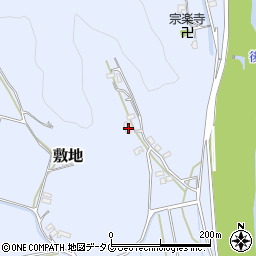 高知県四万十市敷地1328周辺の地図